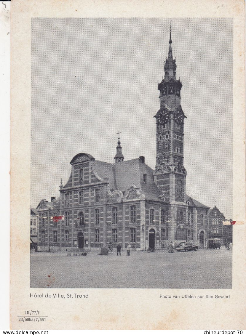 SAINT TROND  HOTEL DE VILLE - Sint-Truiden