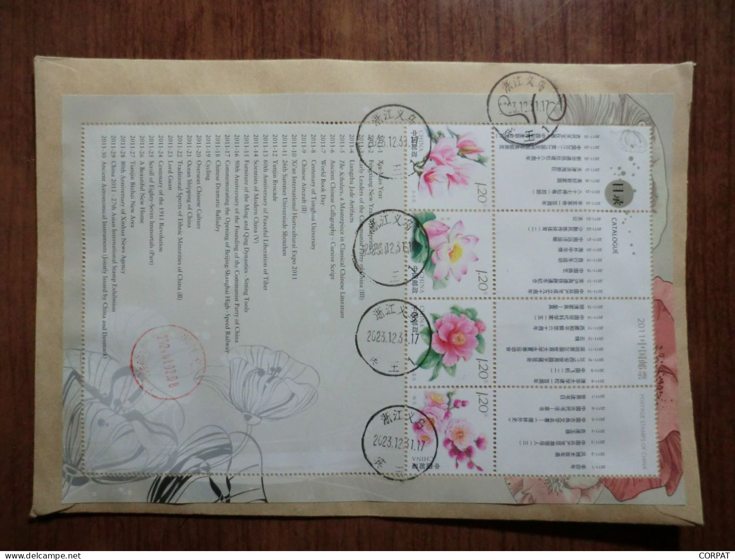 China.Souvenir Sheet On Registered Envelope - Storia Postale