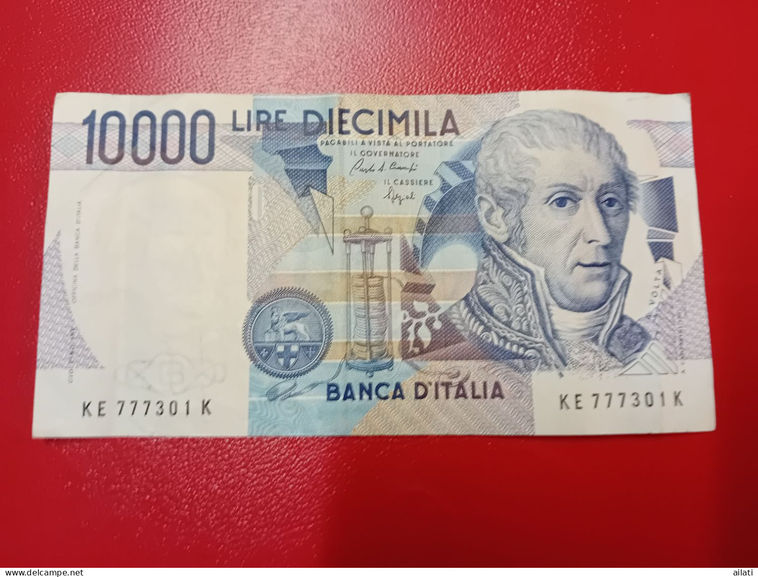 Un Billet Italien - 10000 Lire