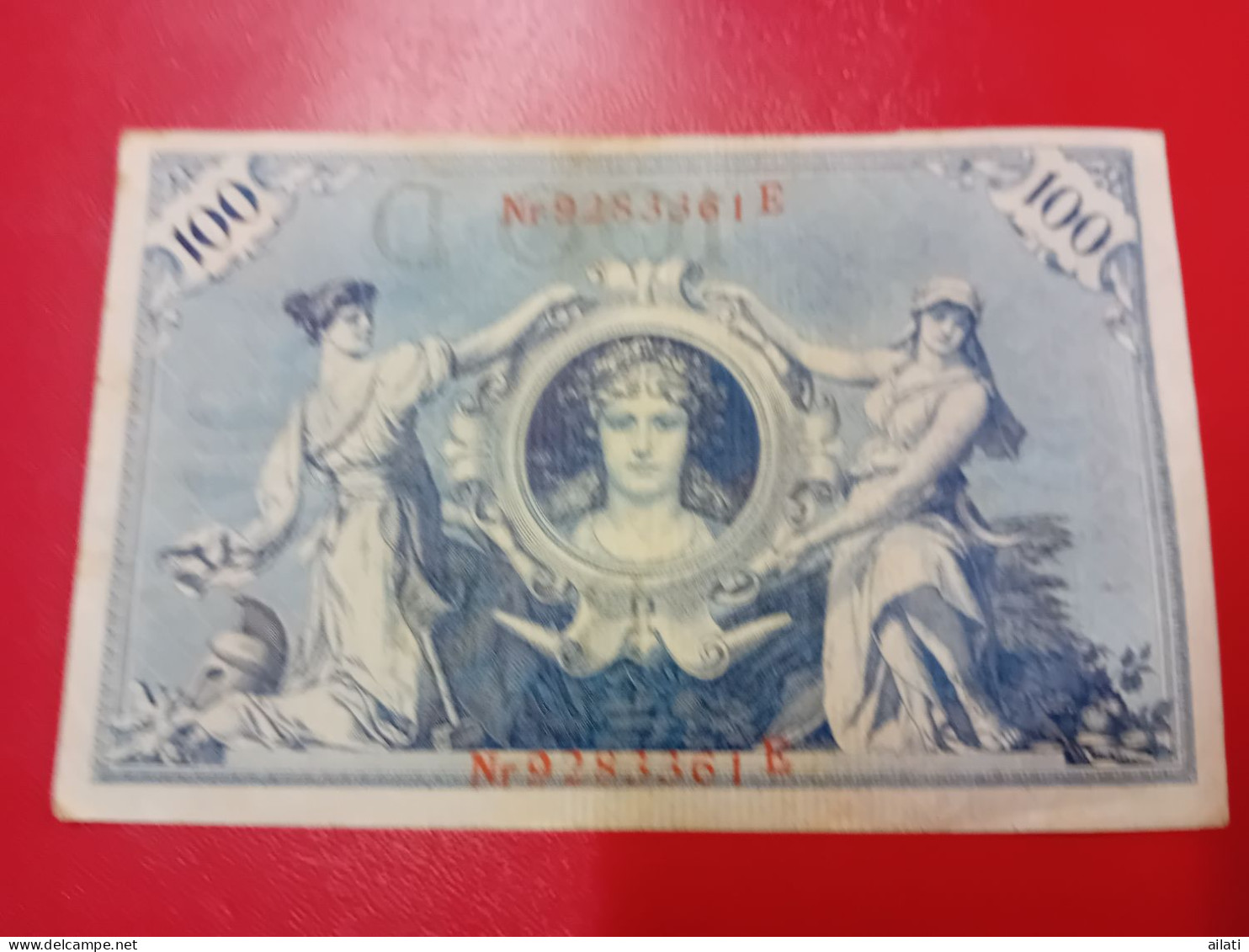 Un  Billets Allemand - 100 Mark