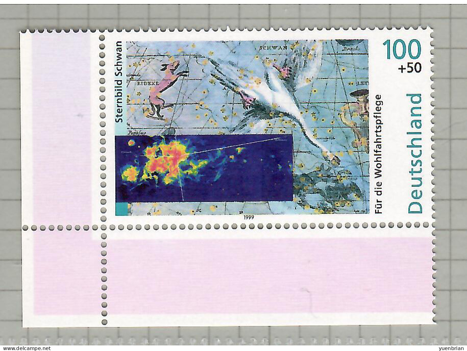 Germany, 1999, Bird, Birds, 1v, MNH** - Cygnes