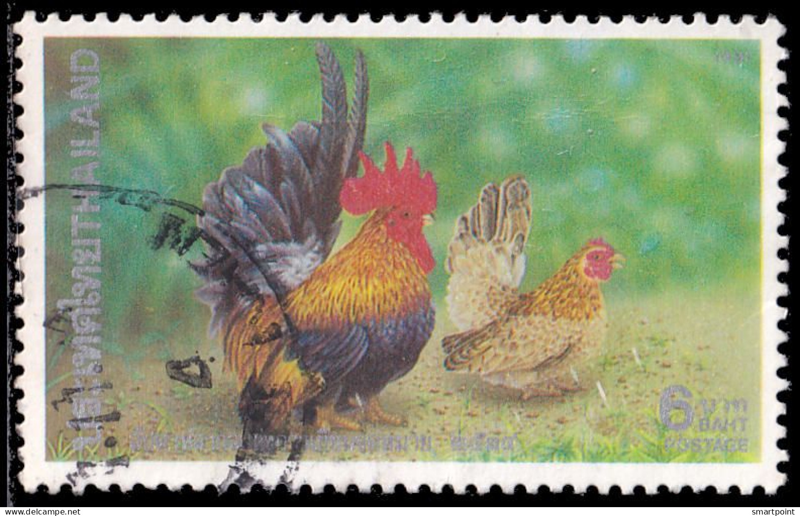 Thailand Stamp 1991 International Letter Writing Week 6 Baht - Used - Thailand