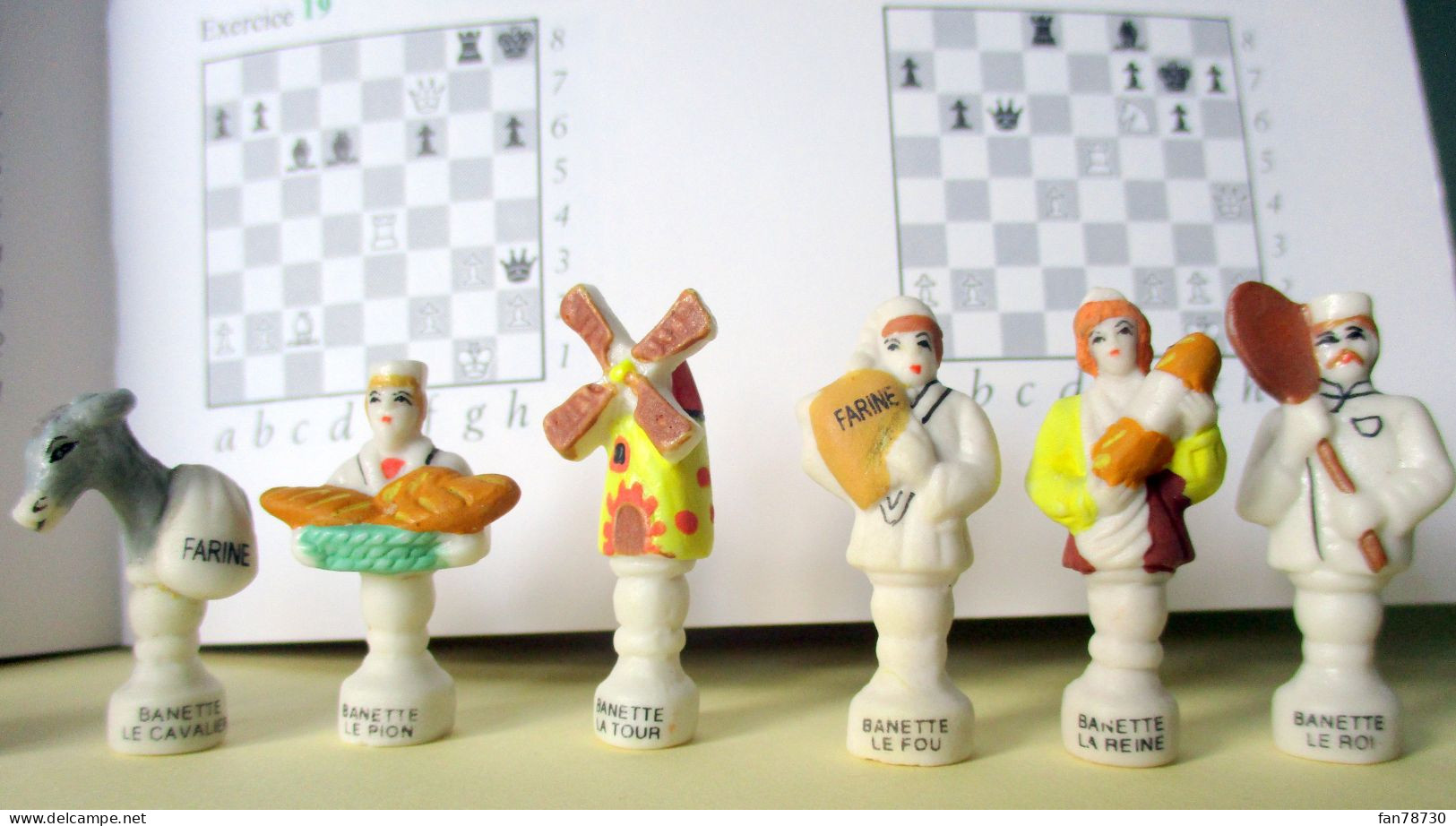 Fèves Mates - Jeu D'échecs Banette 1999 - Série Complète - Frais Du Site Déduits - Autres & Non Classés