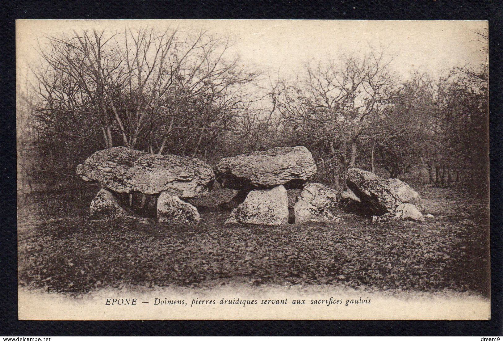 78 EPONE - Dolmen, Pierres Druidiques Servant Aux Sacrifices Gaulois - Epone