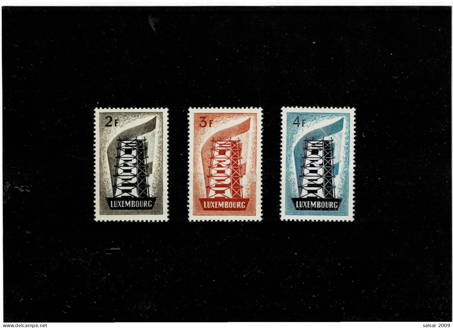 TEMATICA ,EUROPA-CEPT ,1956 ,serie Completa MNH ,gomma Scura ,qualita Discreta - 1956