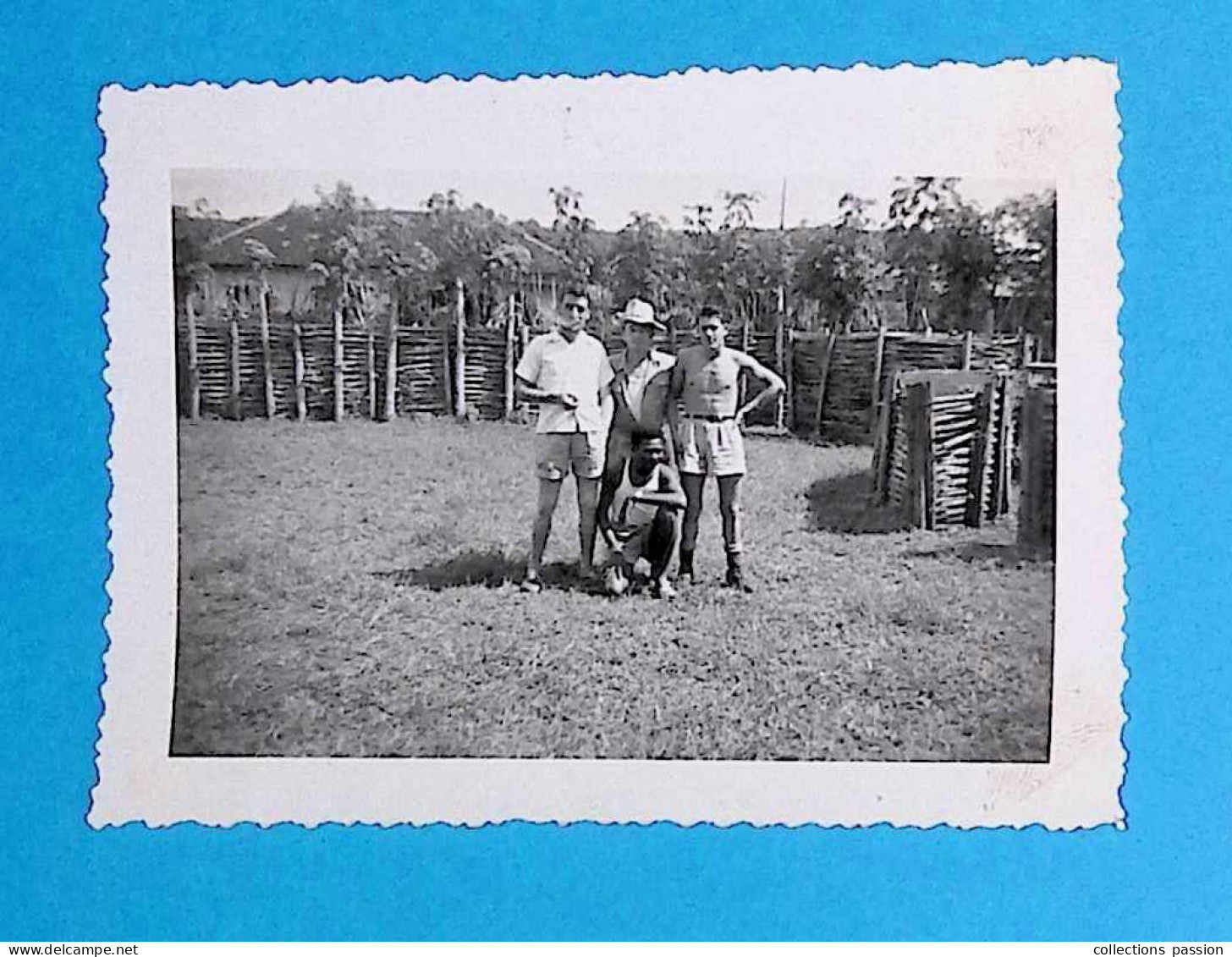 Photographie, Souvenir D'Indochine, 90 X 65 Mm, Militaria, Militaires - Guerra, Militares