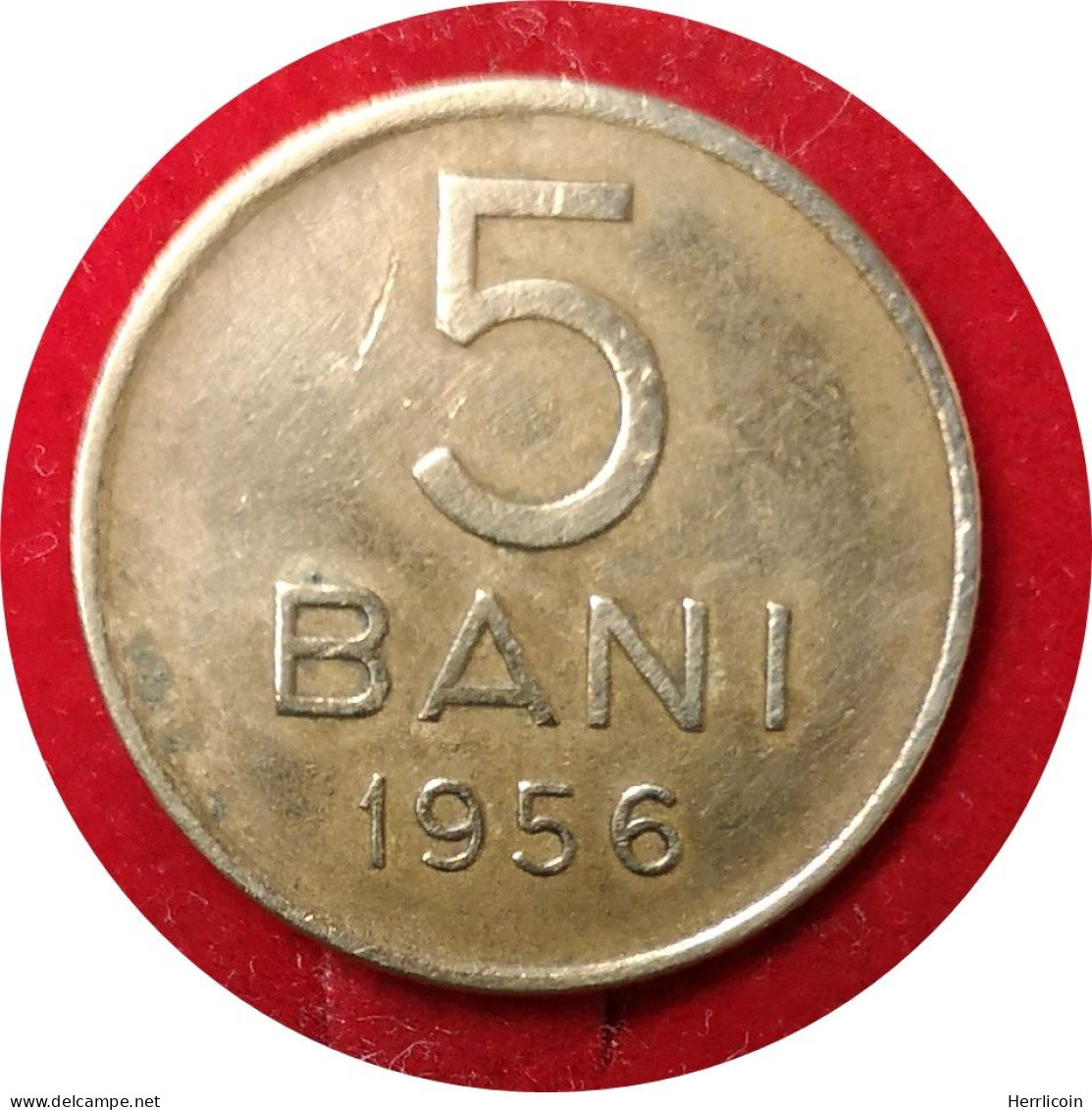 Monnaie Roumanie - 1956 - 5 Bani République Populaire - Roumanie