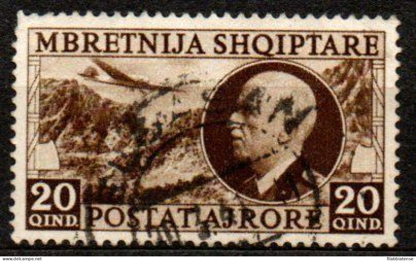 1939 - Italia Regno - Albania PA 4 Effigie Re    ---- - Albanië