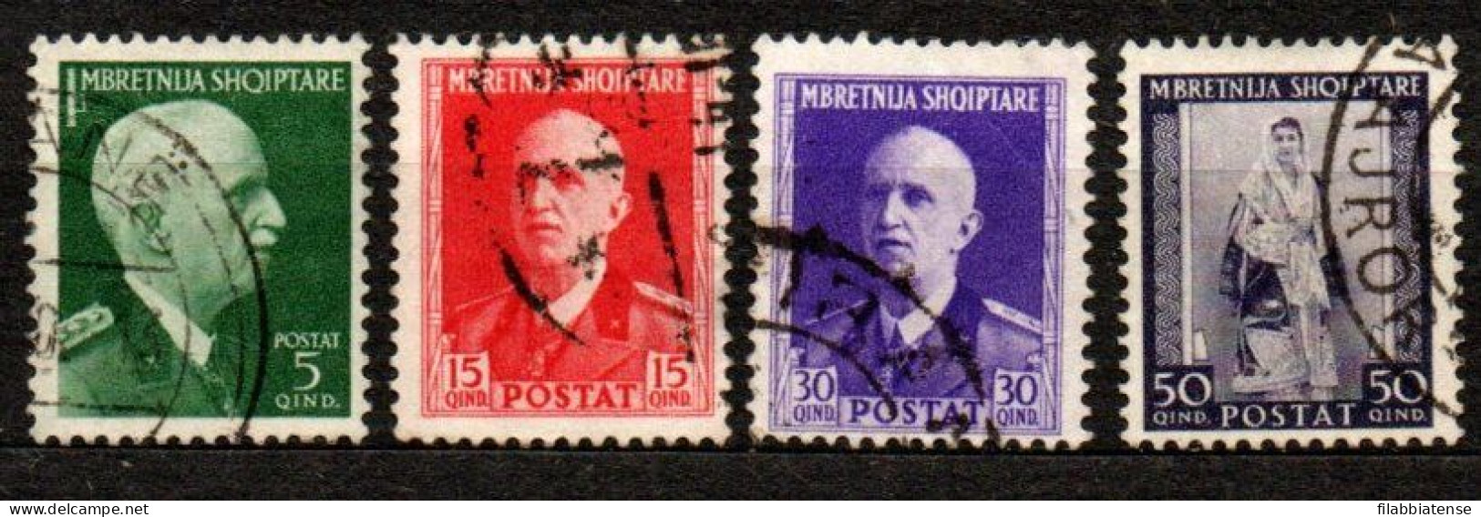 1939 - Italia Regno - Albania 19 + 21 + 23/24 Ordinaria    ---- - Albanie