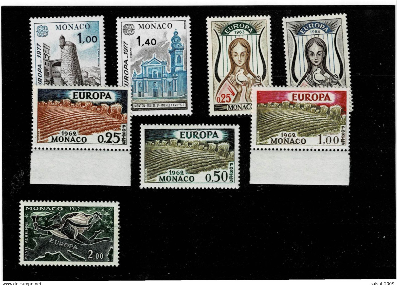 TEMATICA ,EUROPA-CEPT ,1962-3+77 ,MNH ,3 Serie Complete Qualita Splendida - 1962