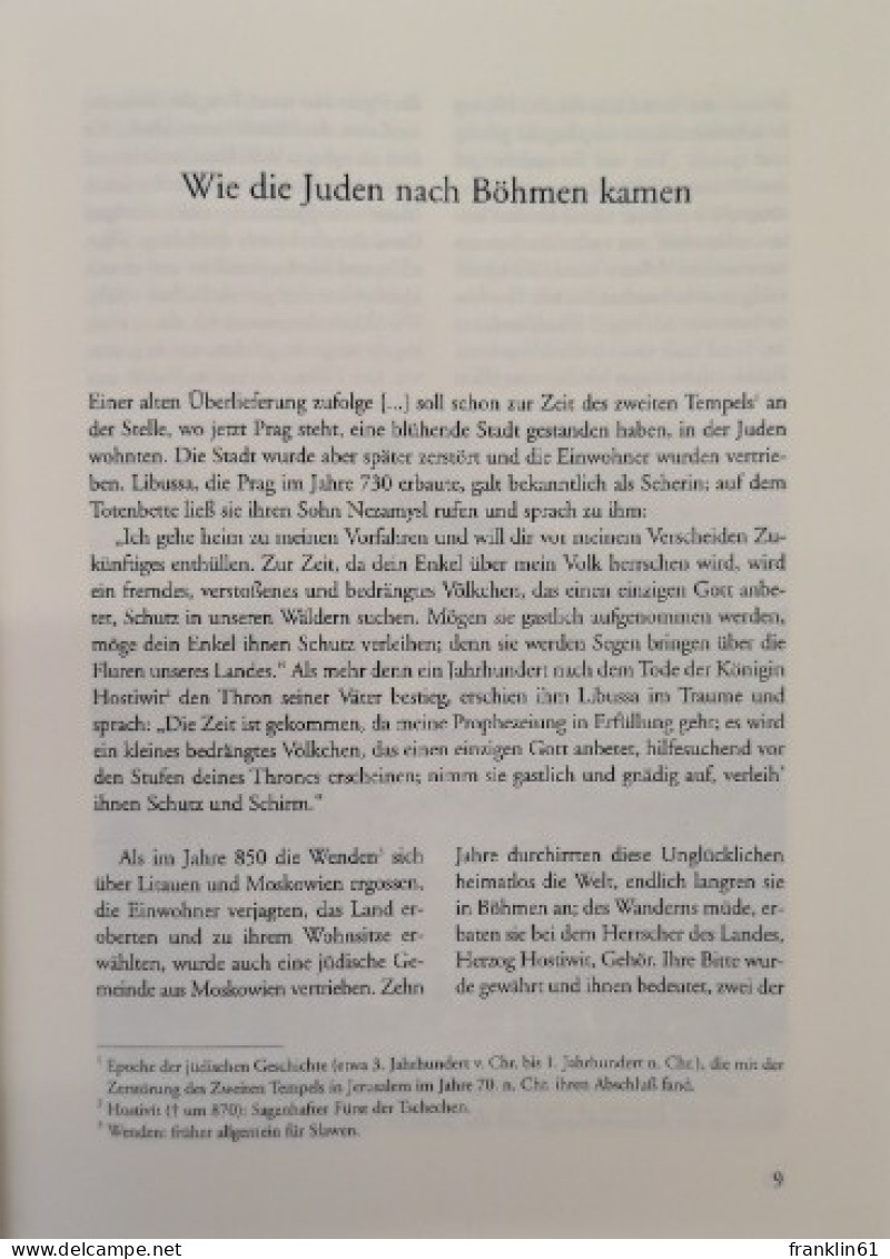 Der Prager Golem. Jüdische Erzählungen aus dem Ghetto.