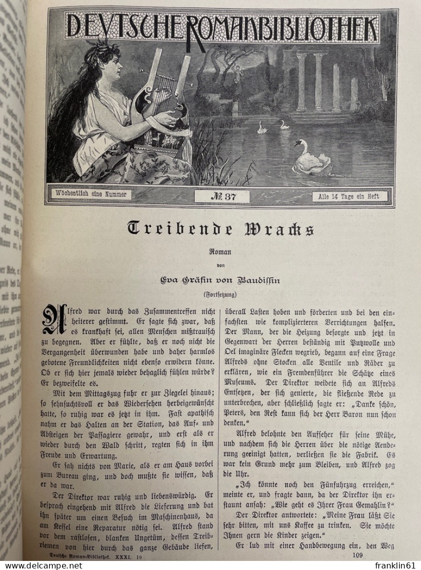 Deutsche Roman-Bibliothek. 31. Jahrgang. Zweiter Band. 1903