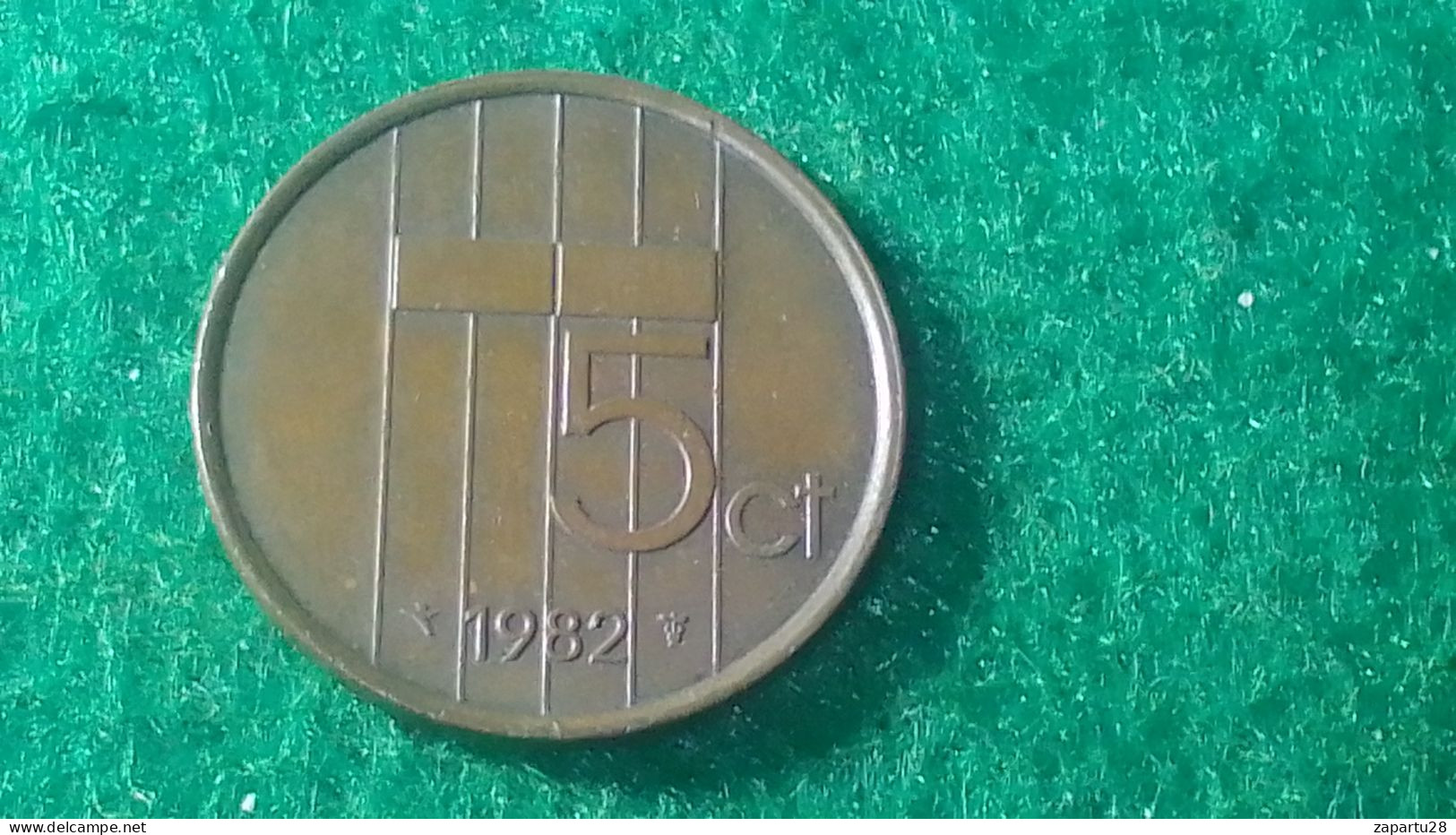 HOLLANDA- 1982         1 CENT          F - 5 Cent