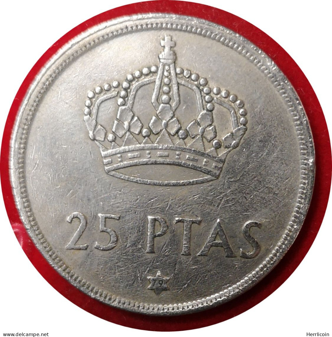 Monnaie Espagne - 1979 - 25 Pesetas Juan Carlos I étoile - 25 Peseta