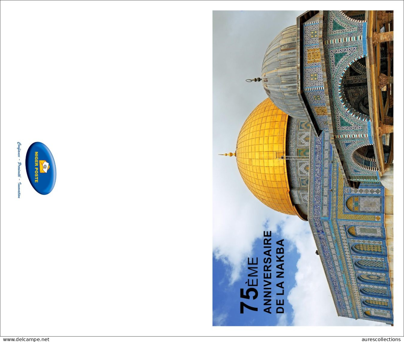 NIGER 2023 - BOOKLET M/S 10V - NAKBA ANNIVERSARY JERUSALEM PALESTINE MOSQUE MOSQUEE - MNH - Mosquées & Synagogues