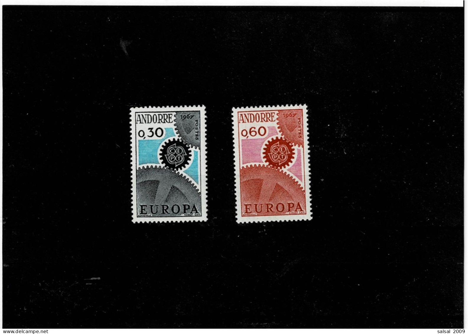 TEMATICA ,EUROPA-CEPT ,1967 ,serie Completa MNH ,qualita Splendida - 1967