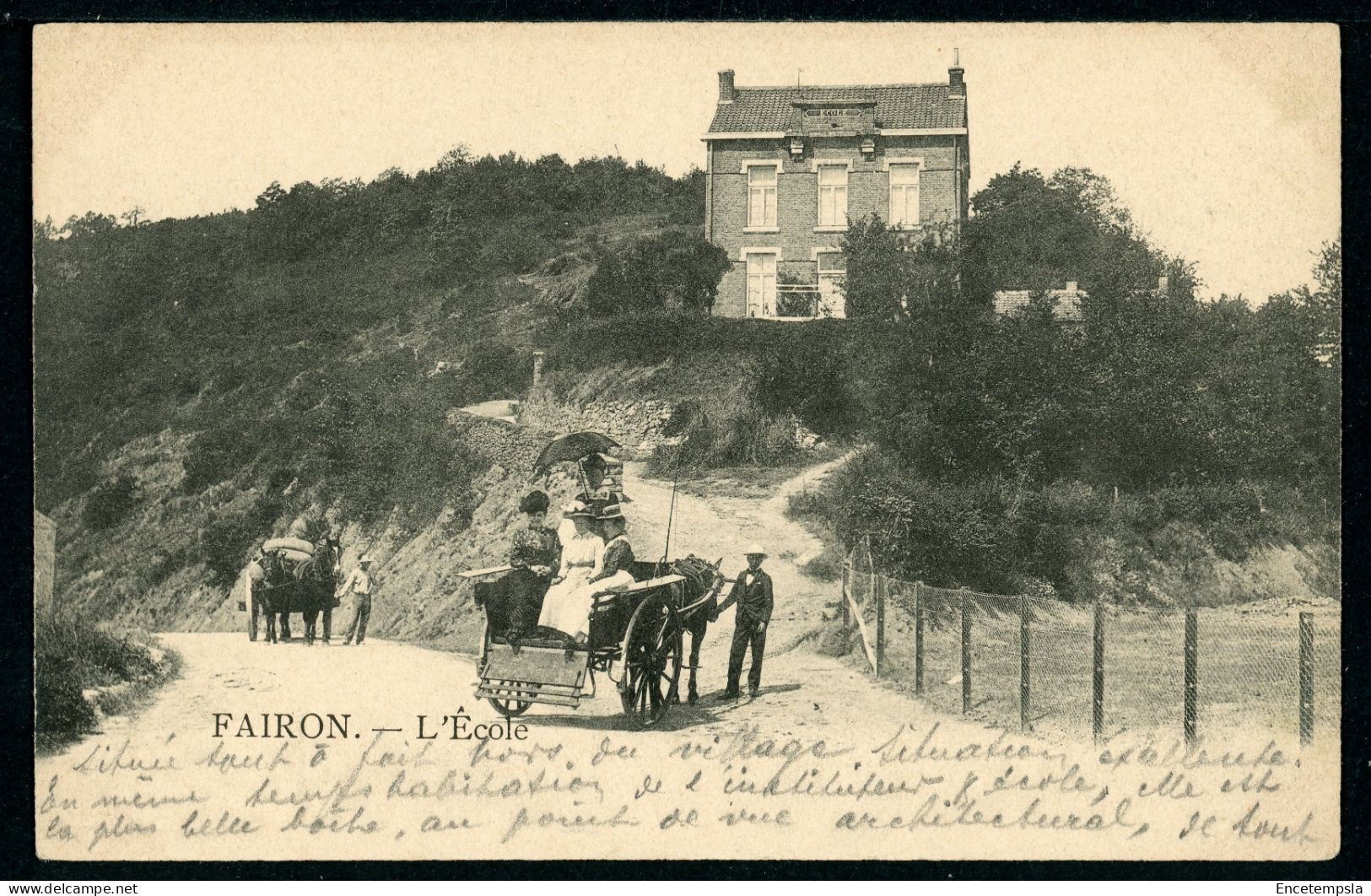 CPA - Carte Postale - Belgique - Fairon - L'Ecole (CP23992OK) - Hamoir