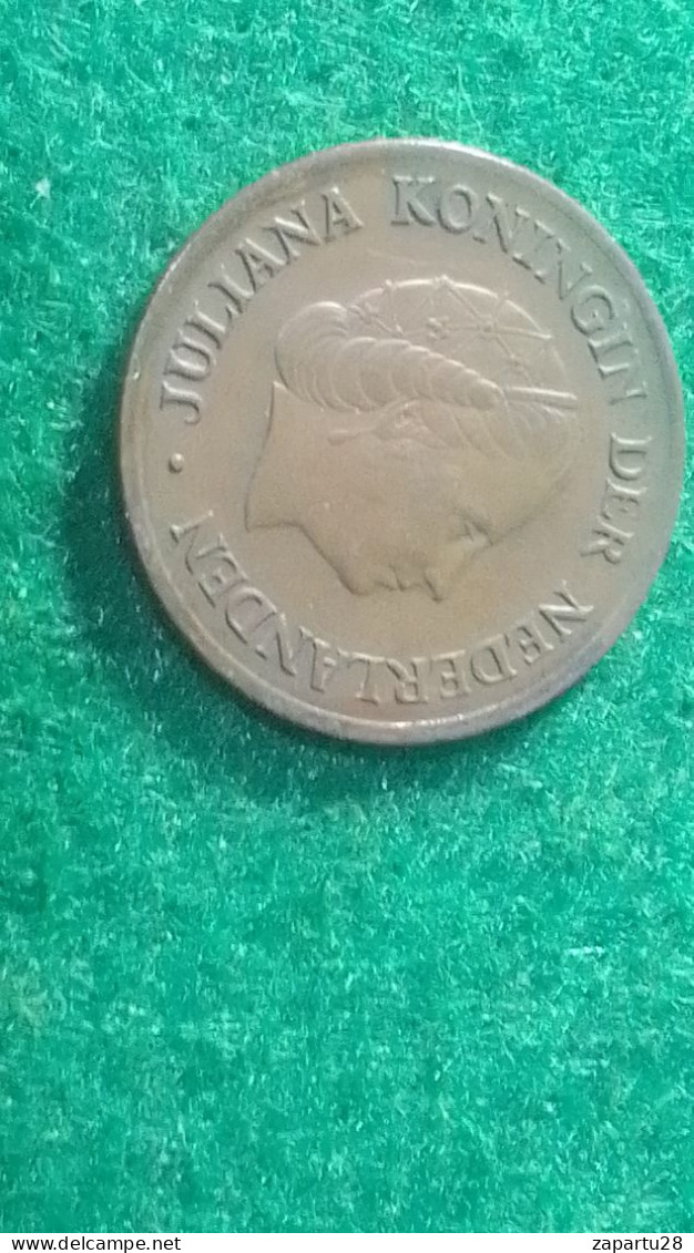 HOLLANDA- 1971       5 CENT          F - 5 Centavos