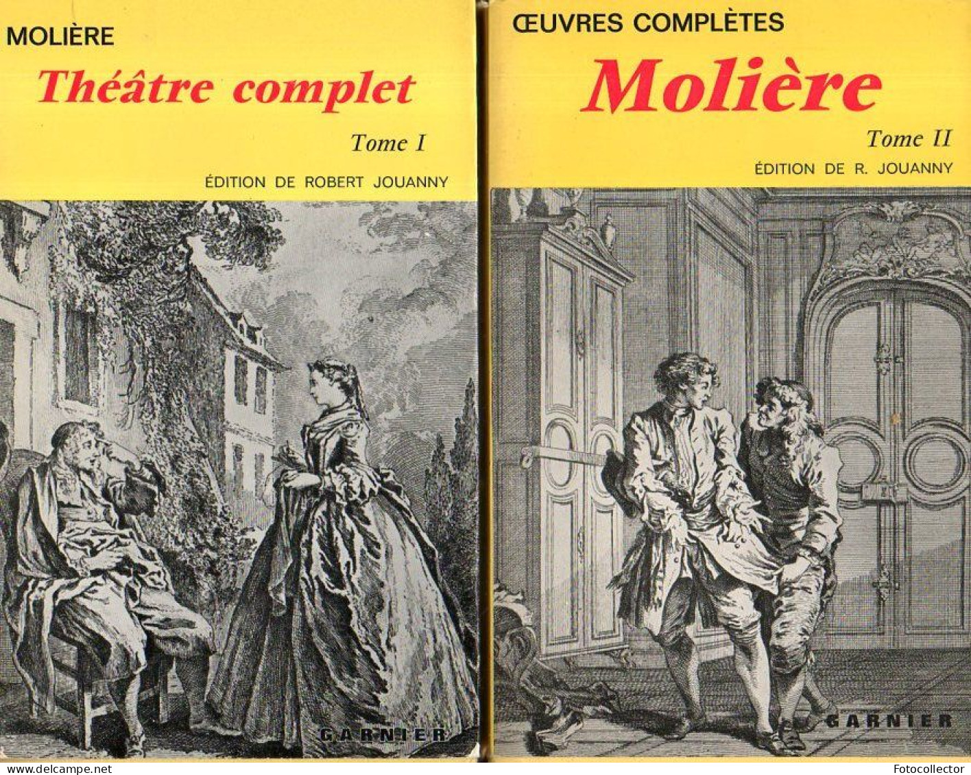 Théâtre Molière : Oeuvres Complètes (2 Tomes Voir Scan Pour Le Sommaire) - Franse Schrijvers