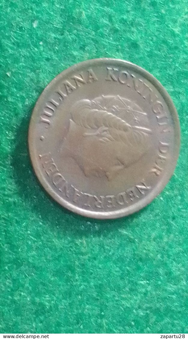 HOLLANDA- 1980       5 CENT          F - 5 Centavos