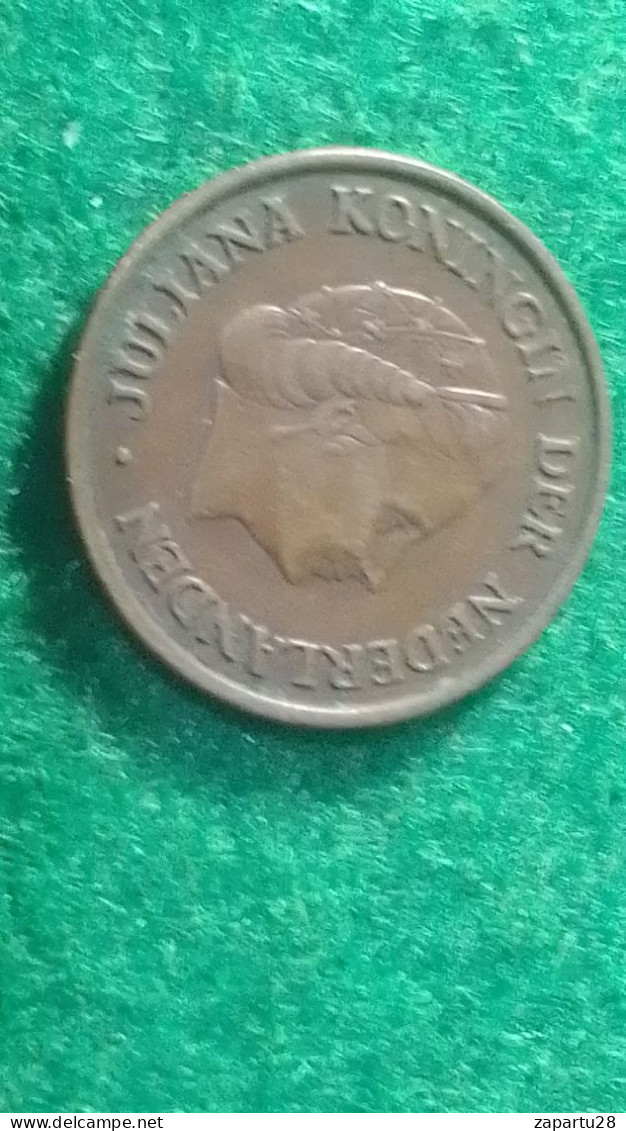 HOLLANDA- 1952       5 CENT          F - 5 Cent