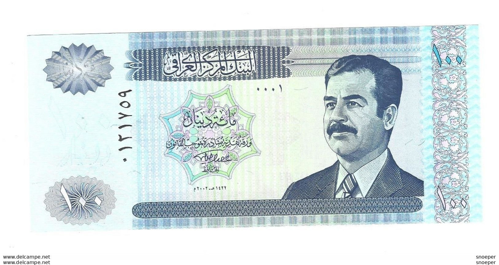 Irak 100 Dinar 2002    87   Unc - Iraq