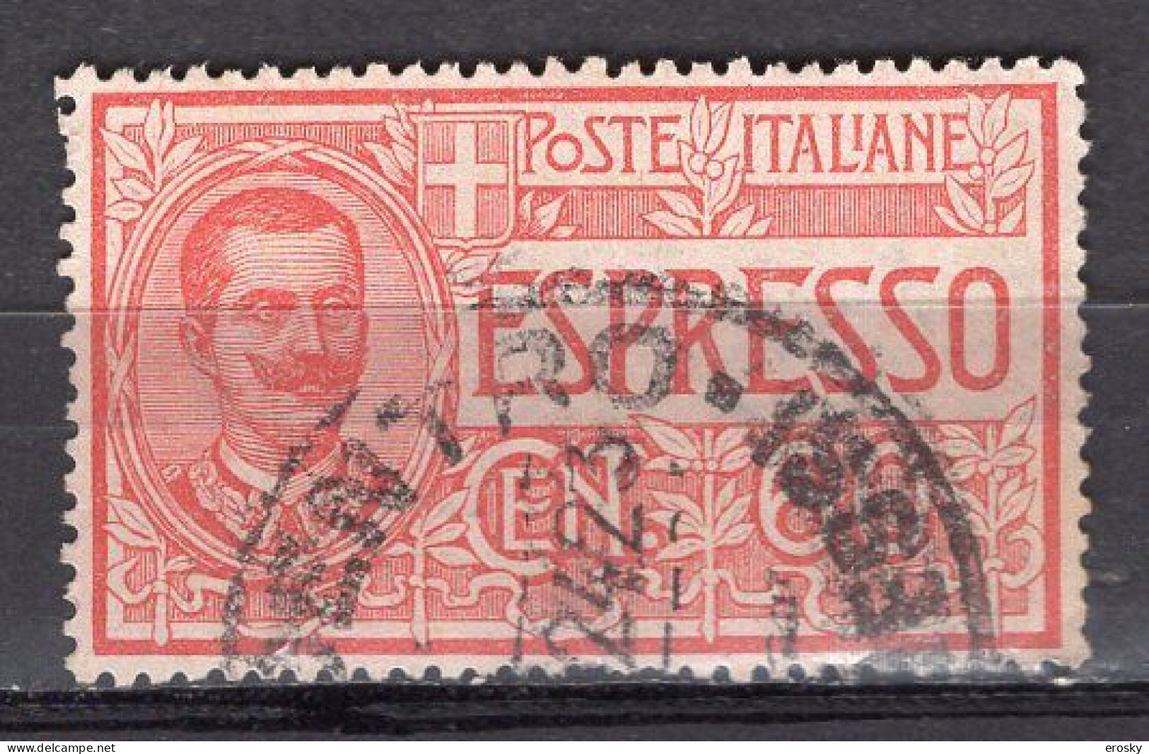 Z6028 - ITALIA REGNO SASSONE Espresso N°7 - Express Mail