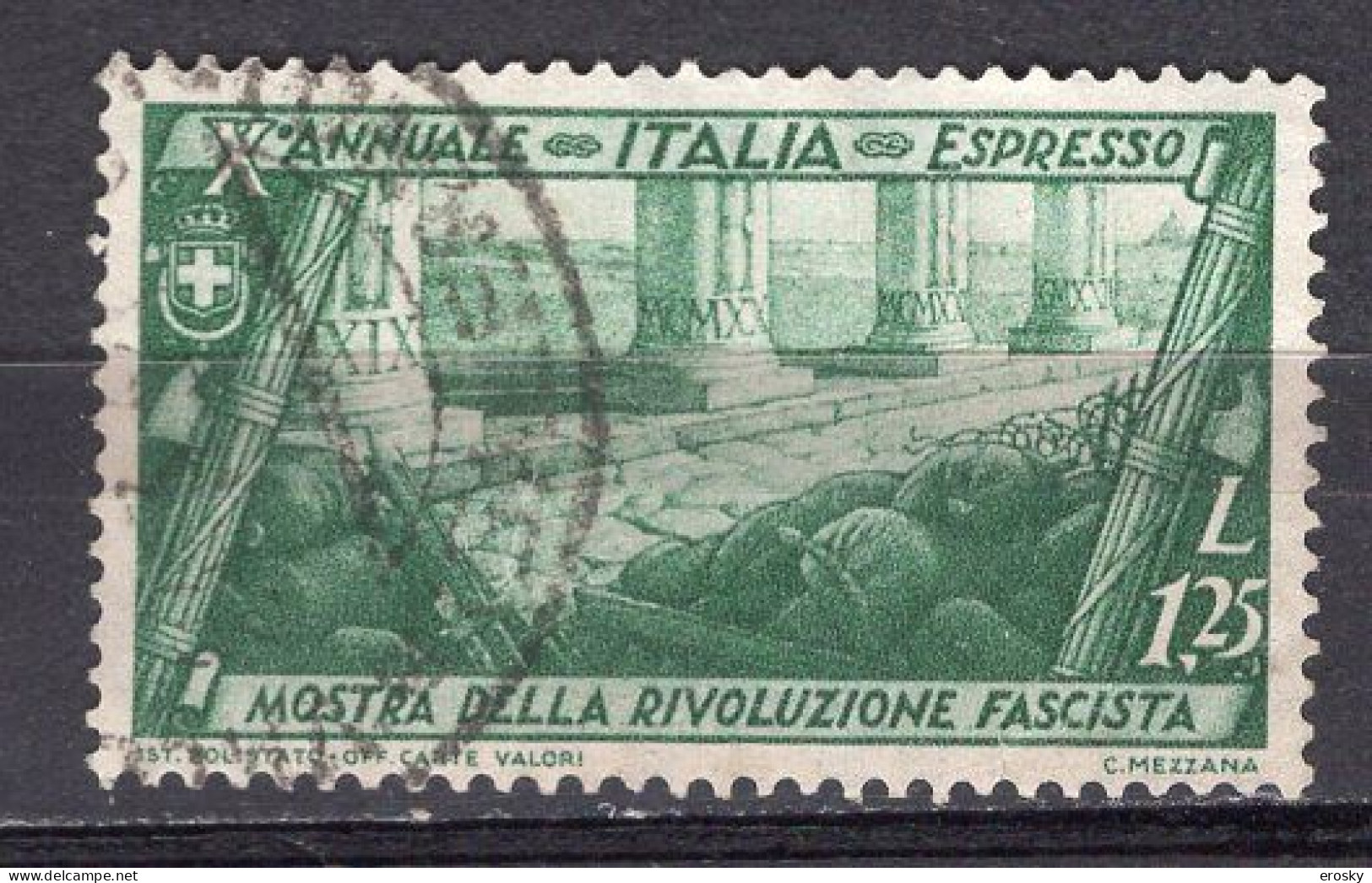 Z6036 - ITALIA REGNO SASSONE Espresso N°17 - Express Mail