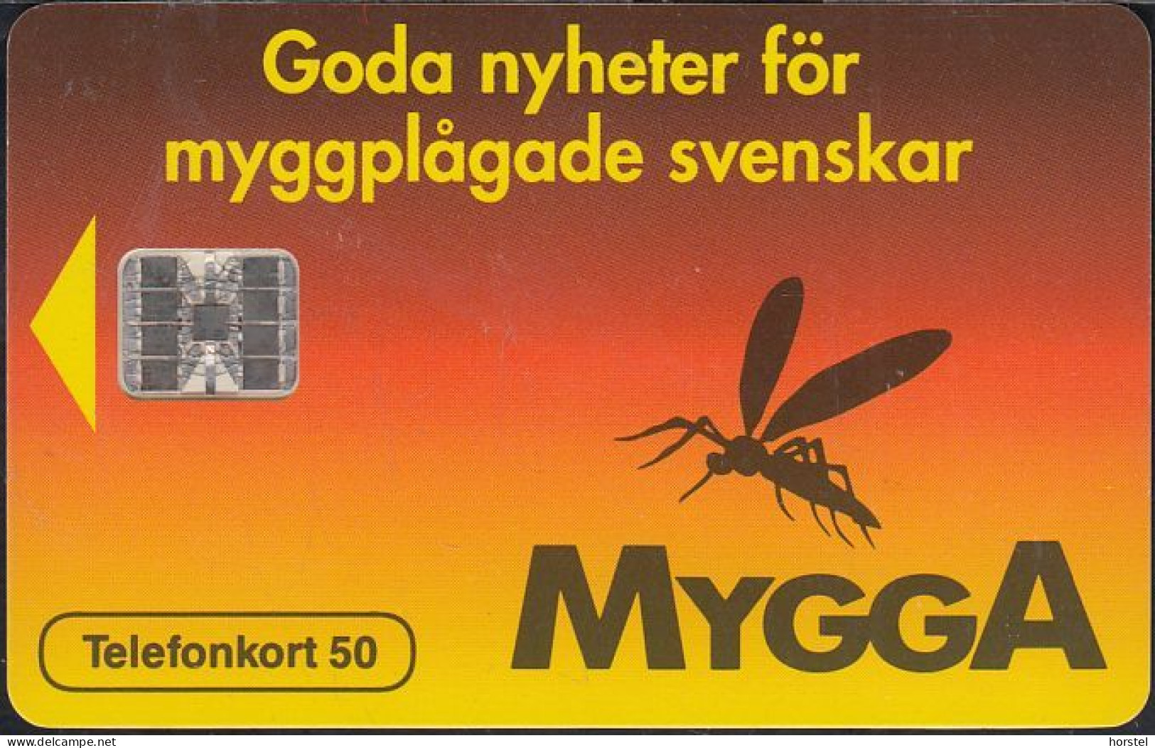 Schweden Chip 032 (60102/042) - Insekt - Mygga - SC7 - C35141642 - Svezia