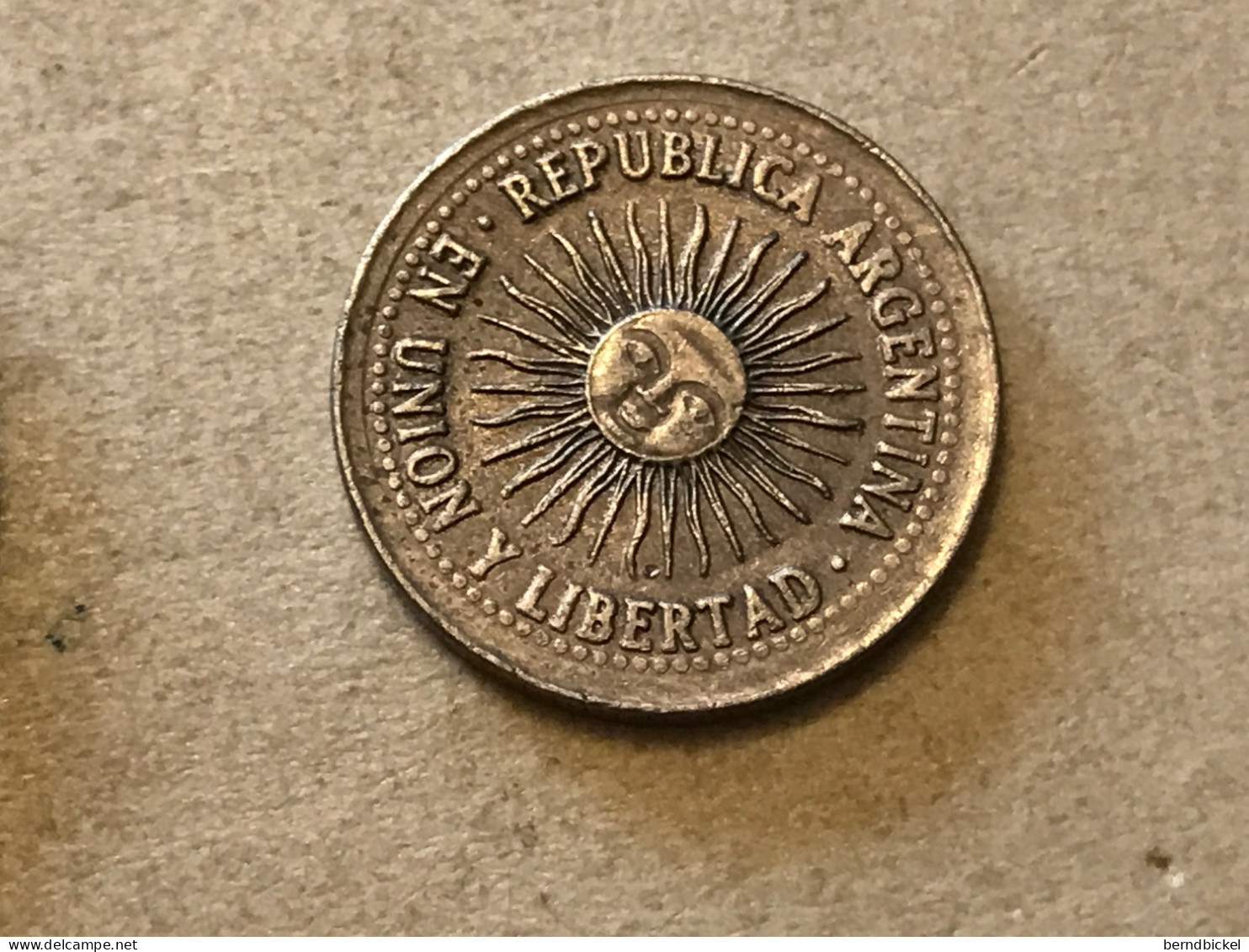 Münze Münzen Umlaufmünze Argentinien 5 Centavos 1994 - Argentinië