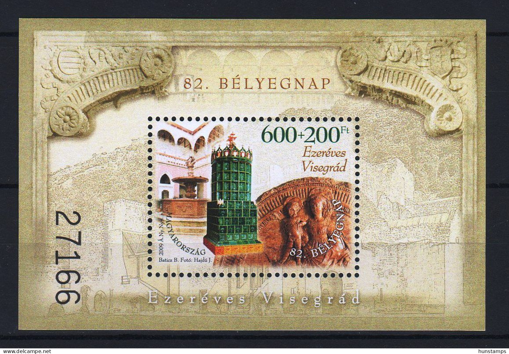 Hungary 2009. Stampday - Visegrad Thousand Years Old Sheet MNH (**) Michel: Block 329. - Unused Stamps