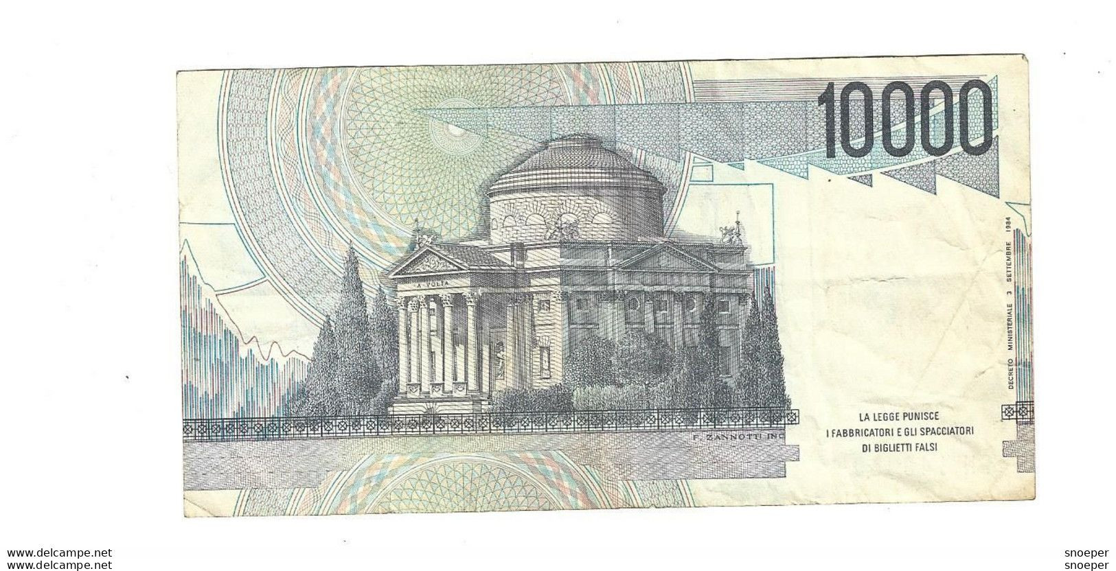 *italy 10000 Lire 1984    112d - 10.000 Lire