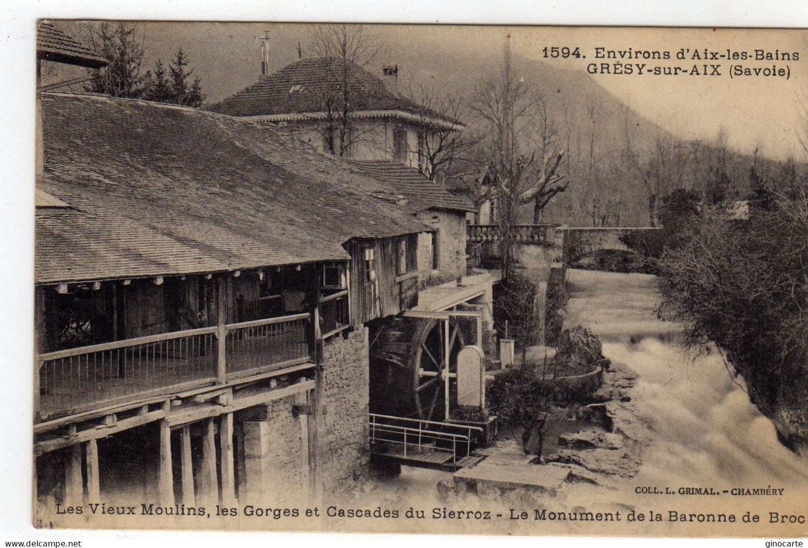 Gresy Sur Aix Gorges Du Sierroz Les Vieux Moulins - Gresy Sur Aix