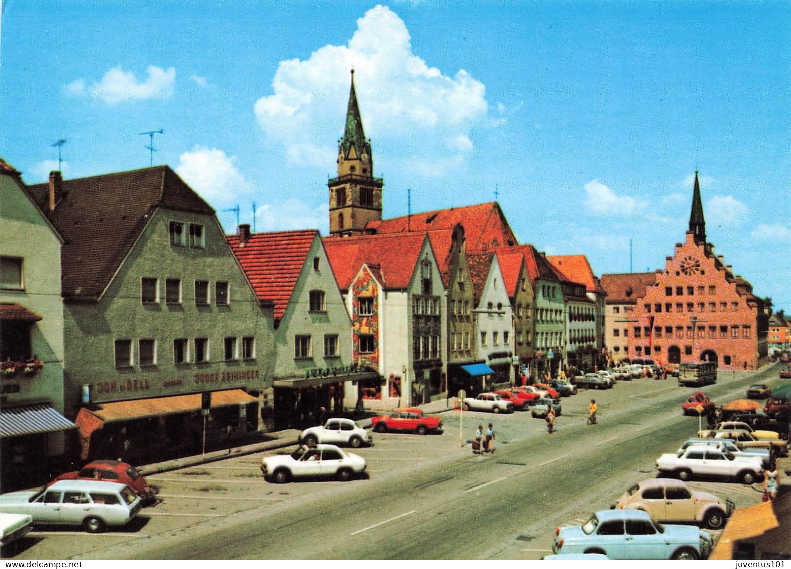 CPSM Neumarkt-Stadtplatz Mit Rathaus-Timbre-RARE      L2519 - Neumarkt I. D. Oberpfalz