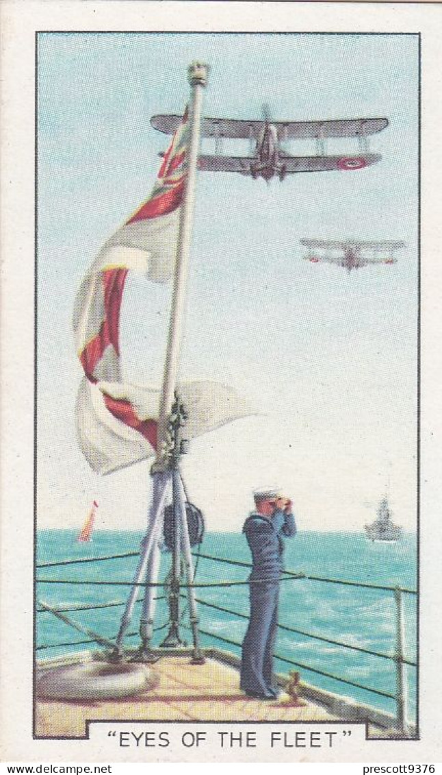 The Navy 1938 - Gallaher Cigarette Card - 26 Lookout, Eyes Of The Fleet - Gallaher