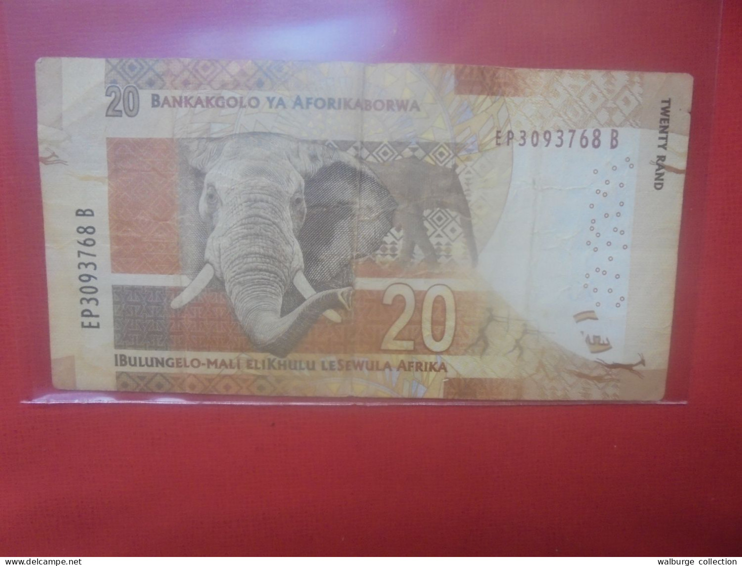 AFRIQUE Du SUD 20 RAND ND 2012 Circuler (B.32) - Zuid-Afrika