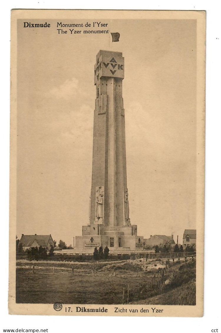 Diksmuide  Monument De L'Yser  The Yzer Monument - Diksmuide