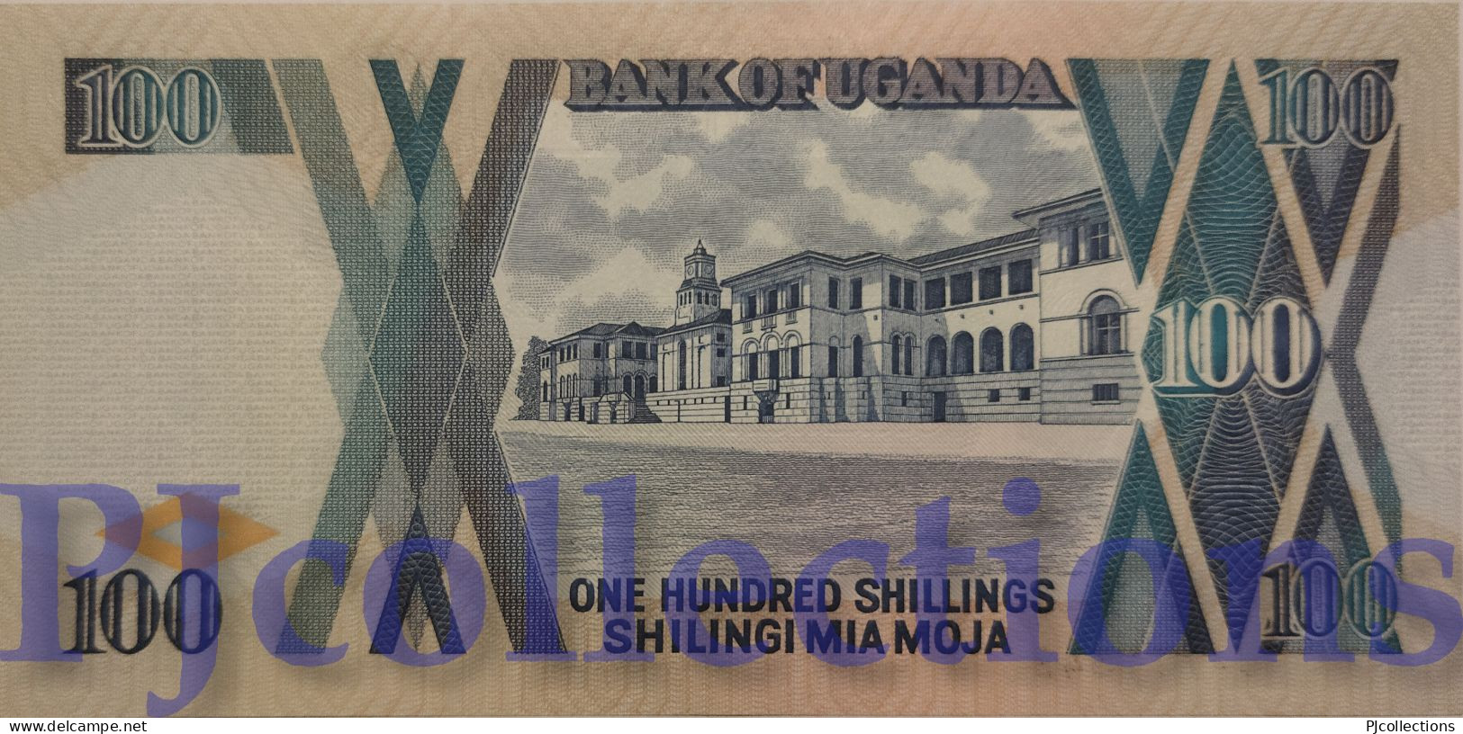 UGANDA 100 SHILLINGS 1988 PICK 31b UNC - Ouganda