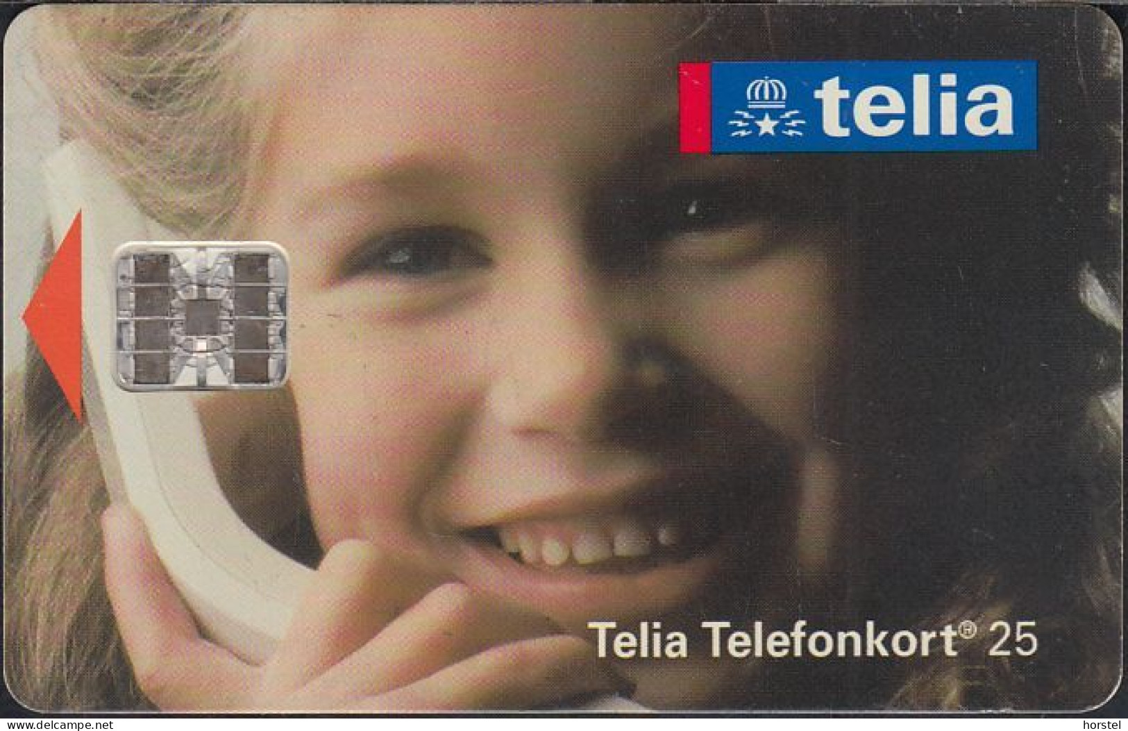 Schweden Chip 040 (60105/025) - Litttle Girl On The Phone - SC7 - 25 Units - C38042268 - Suecia