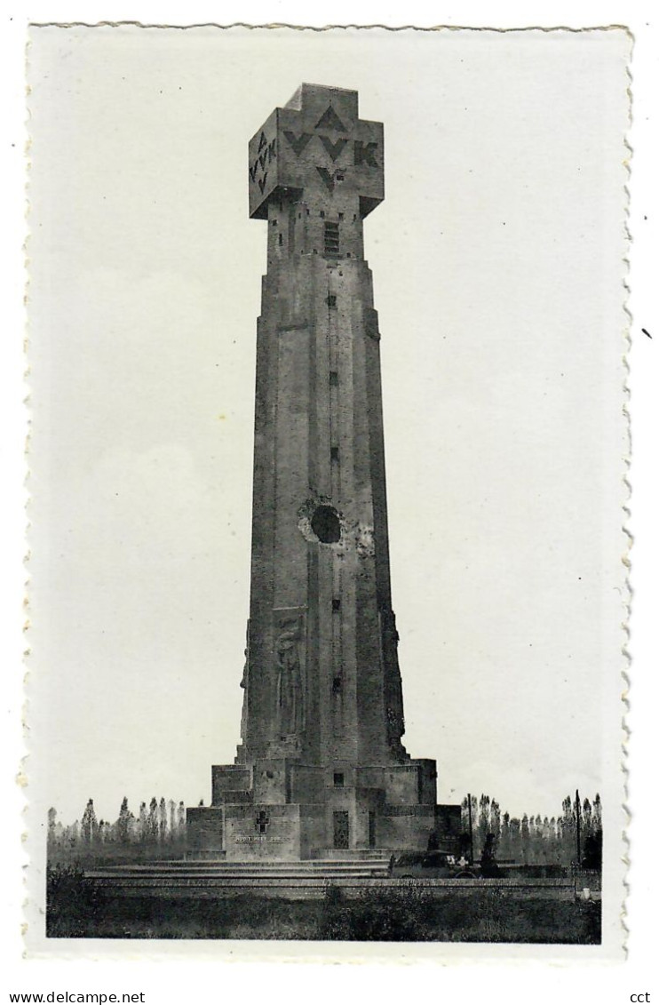 Diksmuide  Op 30 Mei 1940 Trof Een Engelsche Vliegerbom De Ijzertoren - Diksmuide