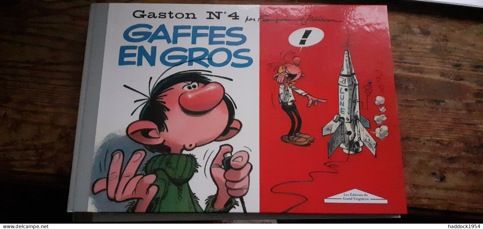 GASTON 5 volumes FRANQUIN les éditions grand vingtième 2022-2023