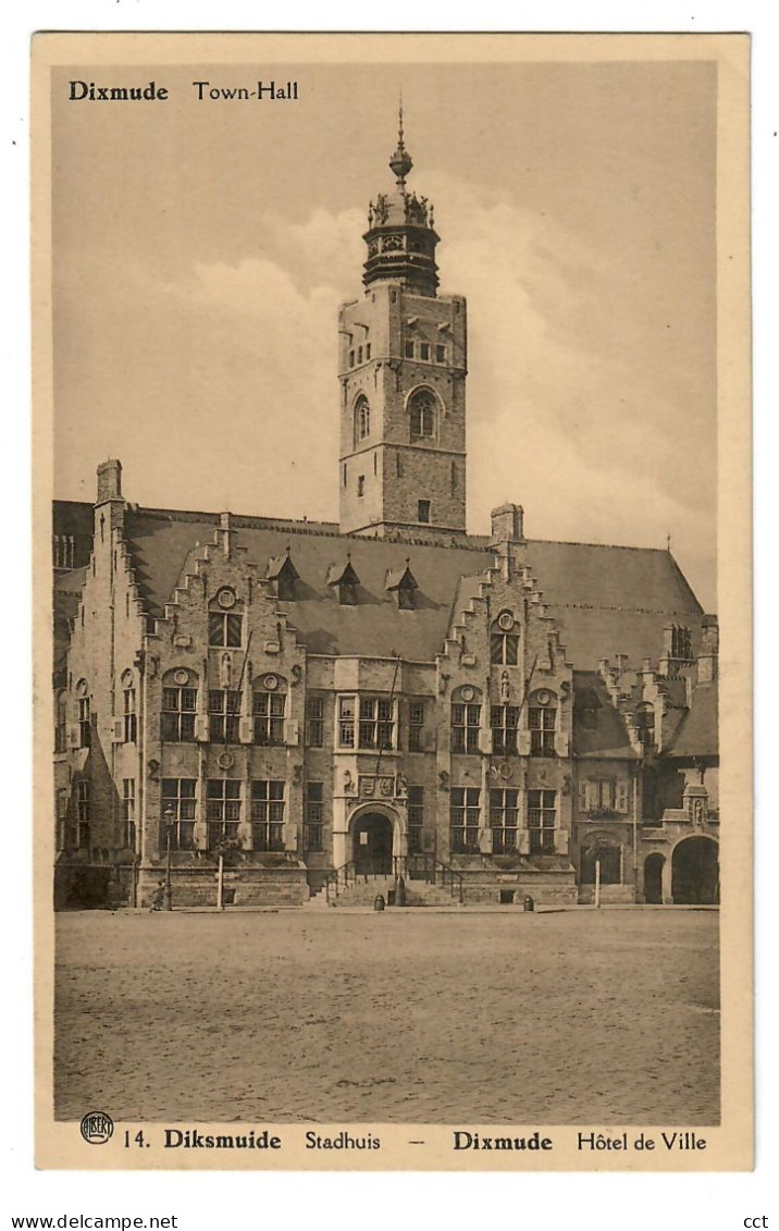 Diksmuide  Town-Hall   Stadhuis - Diksmuide