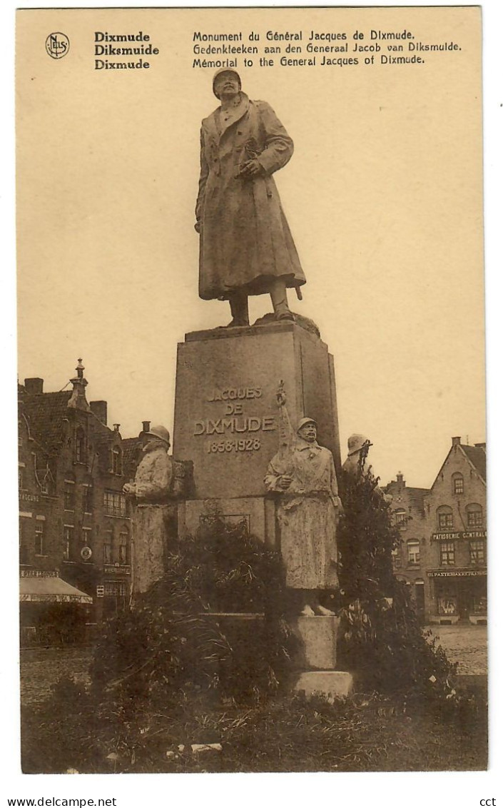 Diksmuide  Monument Du Général Jacques De Dixmude - Diksmuide