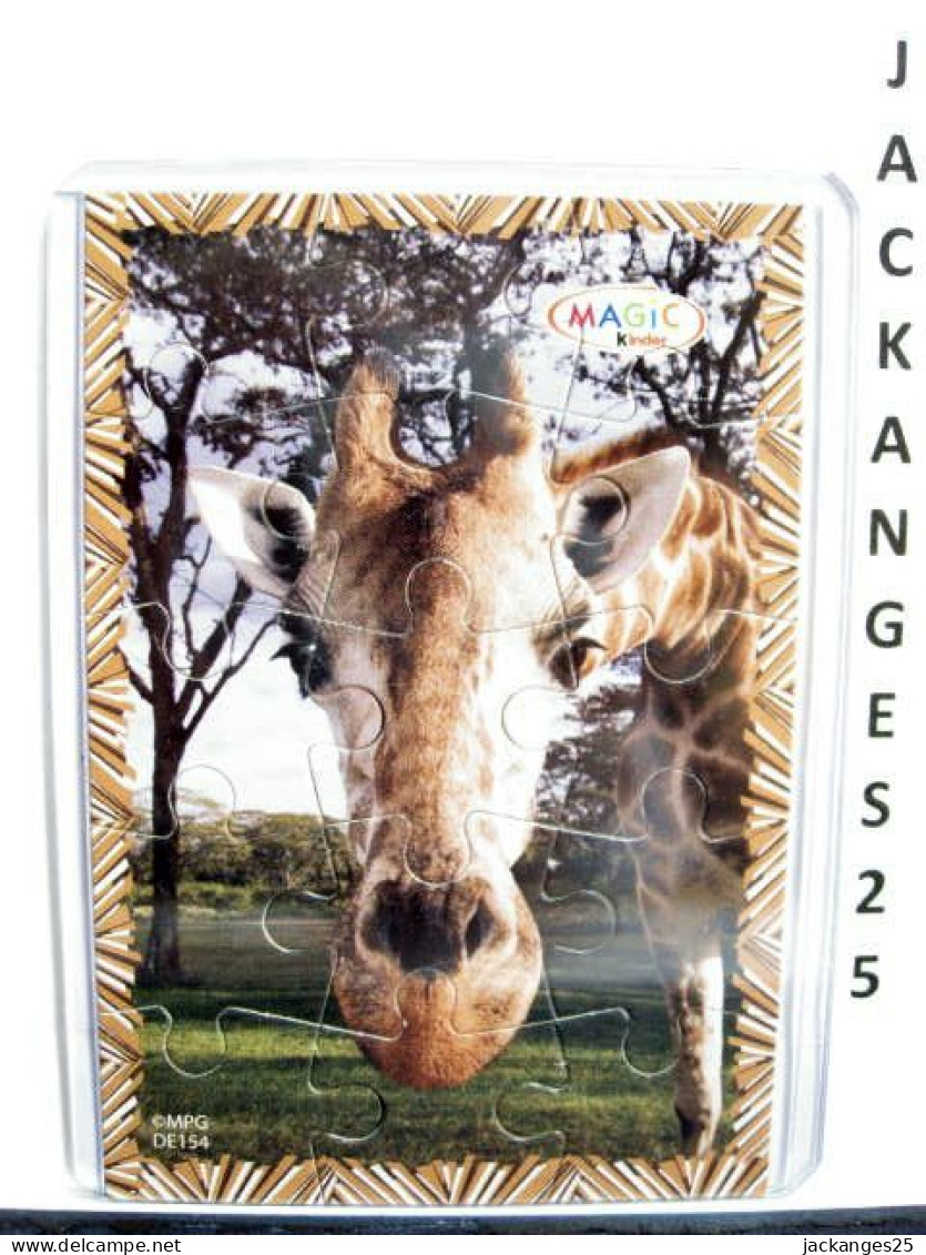 KINDER MPG DE 154 A GIRAFE PUZZLE  2008 + BPZ - Rompecabezas