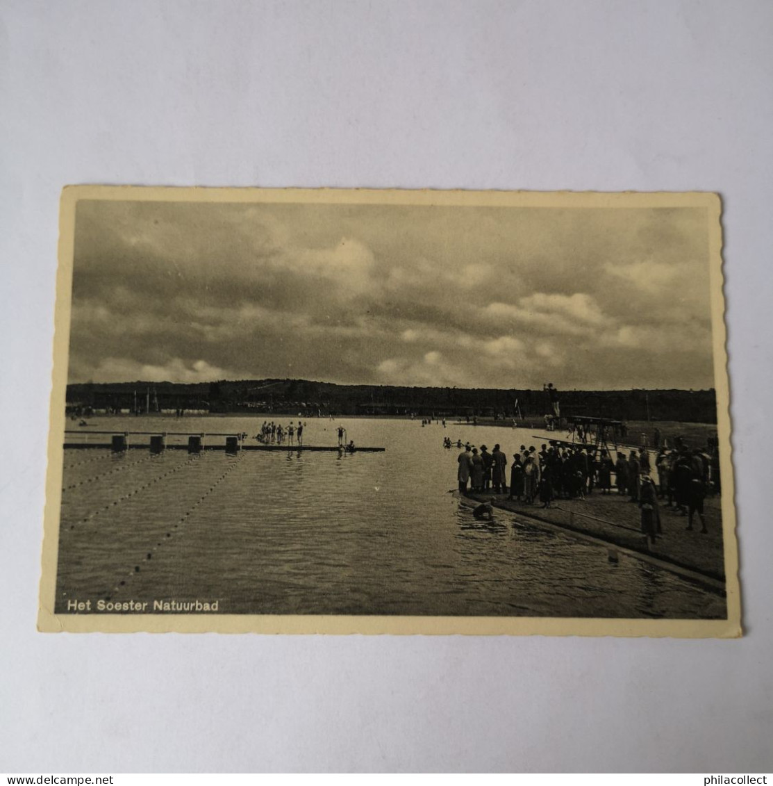 Soest (Utr.)  // Het Soester Natuurbad ( Veel Volk) 193? - Sonstige & Ohne Zuordnung