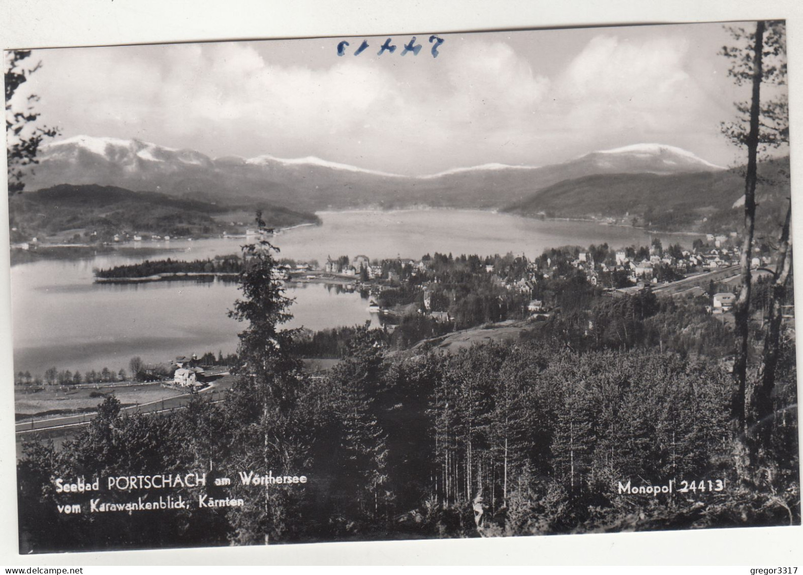 E1995) PÖRTSCHACH Am Wörthersee Vom Karawankenblick - Kärnten - Pörtschach