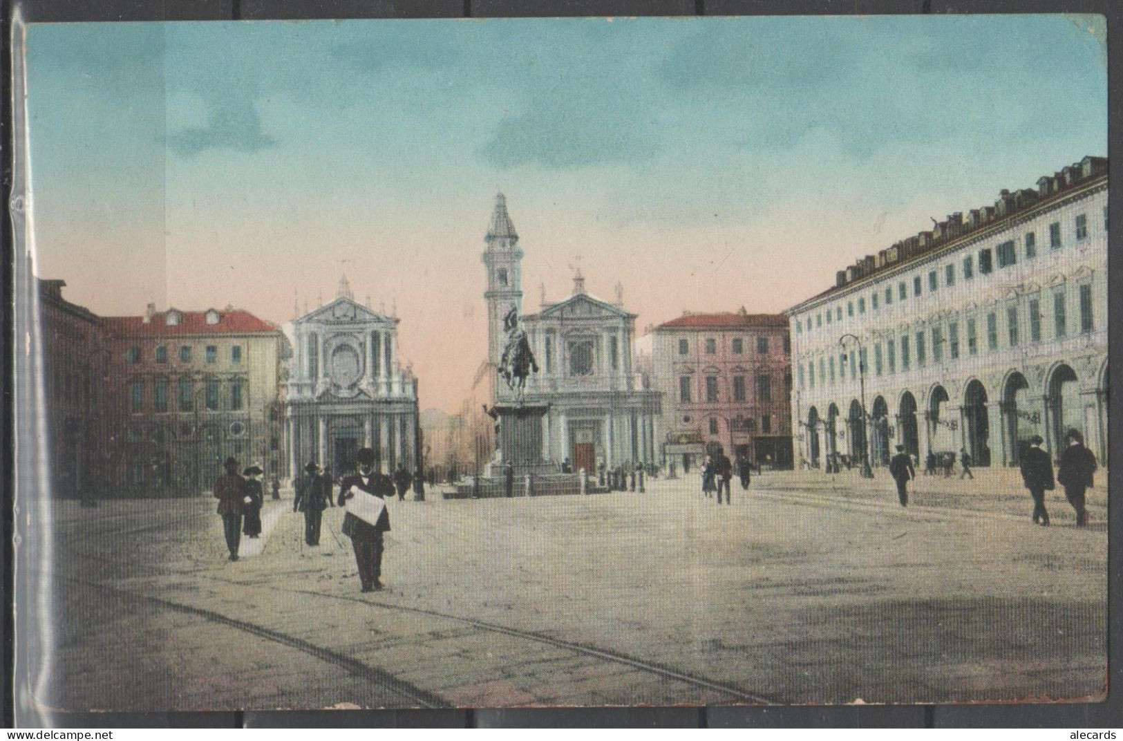 Torino - Piazza San Carlo - Colorata - Animata - Orte & Plätze