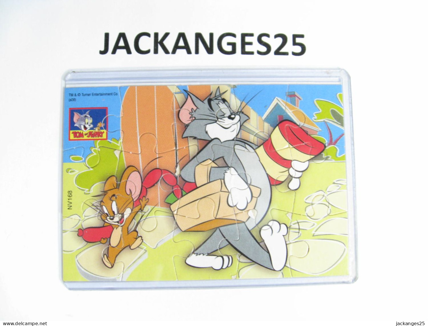 KINDER MPG NV 168 A TOM ET JERRY PUZZLE  2008 + BPZ - Puzzles