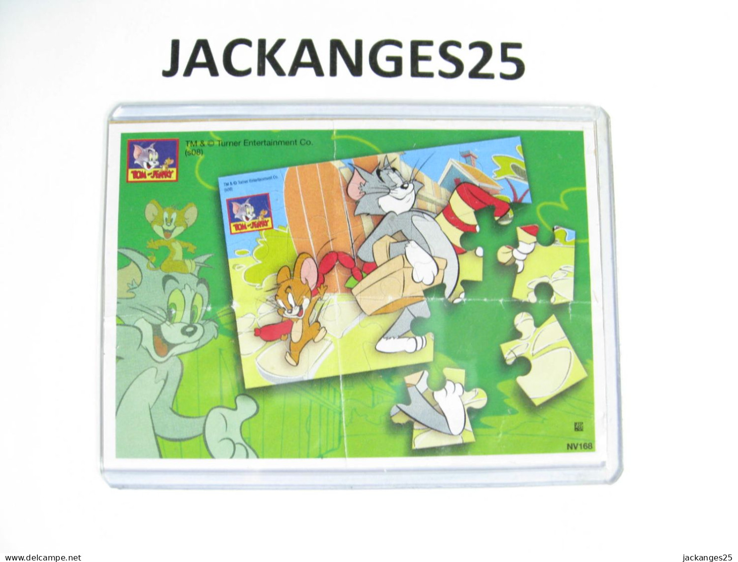 KINDER MPG NV 168 A TOM ET JERRY PUZZLE  2008 + BPZ - Puzzles