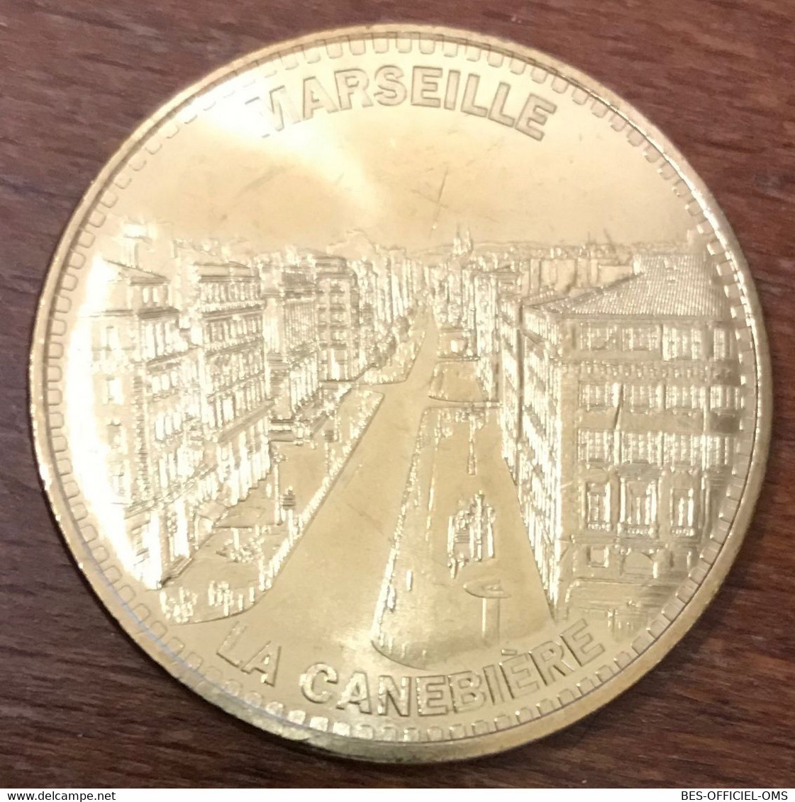 13 MARSEILLE LA CANEBIERE N°2 MDP 2013 MÉDAILLE SOUVENIR MONNAIE DE PARIS JETON TOURISTIQUE MEDALS COINS TOKENS - 2013